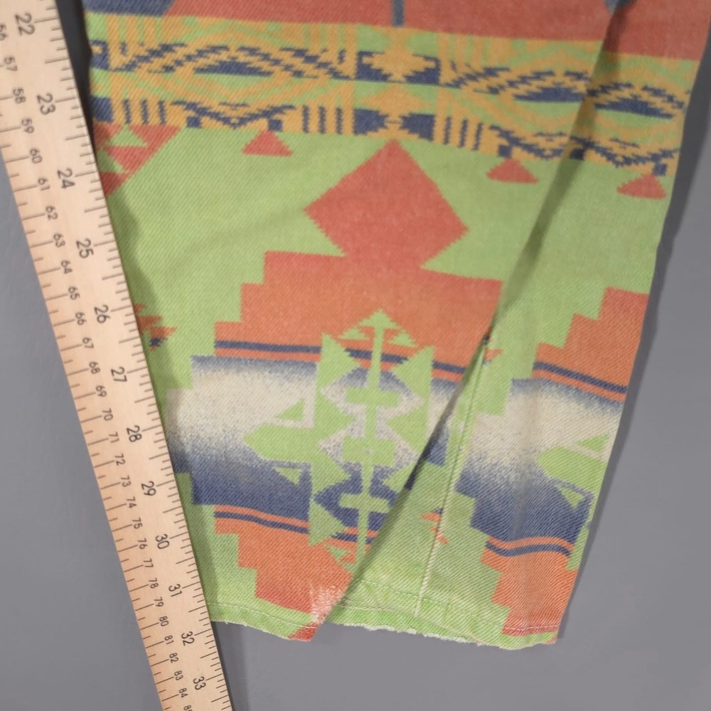 POLO RALPH LAUREN Men's Jeans 38X32 Varick Slim Straight Aztec 100% Cotton - Picture 4 of 16